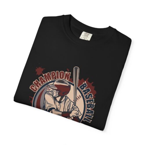 Championship Baseball T-Shirt for Sports Lovers, Unisex Garment-Dyed Tee for Athletes, Perfect Gift for Baseball Fans, Casual Wear. - Image 18