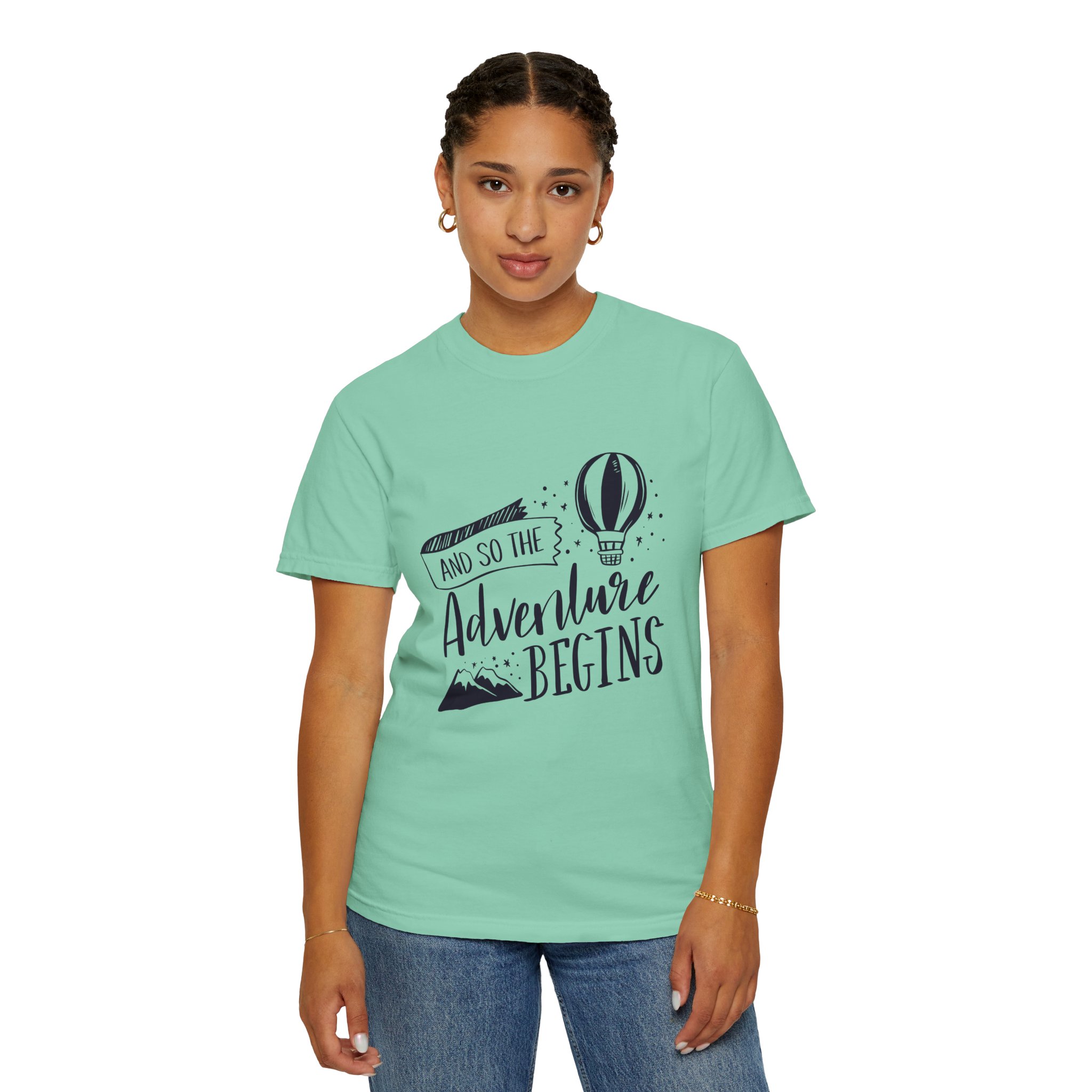 Adventure Begins Unisex T-Shirt, Travel Tee, Gift for Wanderlust, Adventure Apparel, Casual Wear, Explorer Top. - Image 29