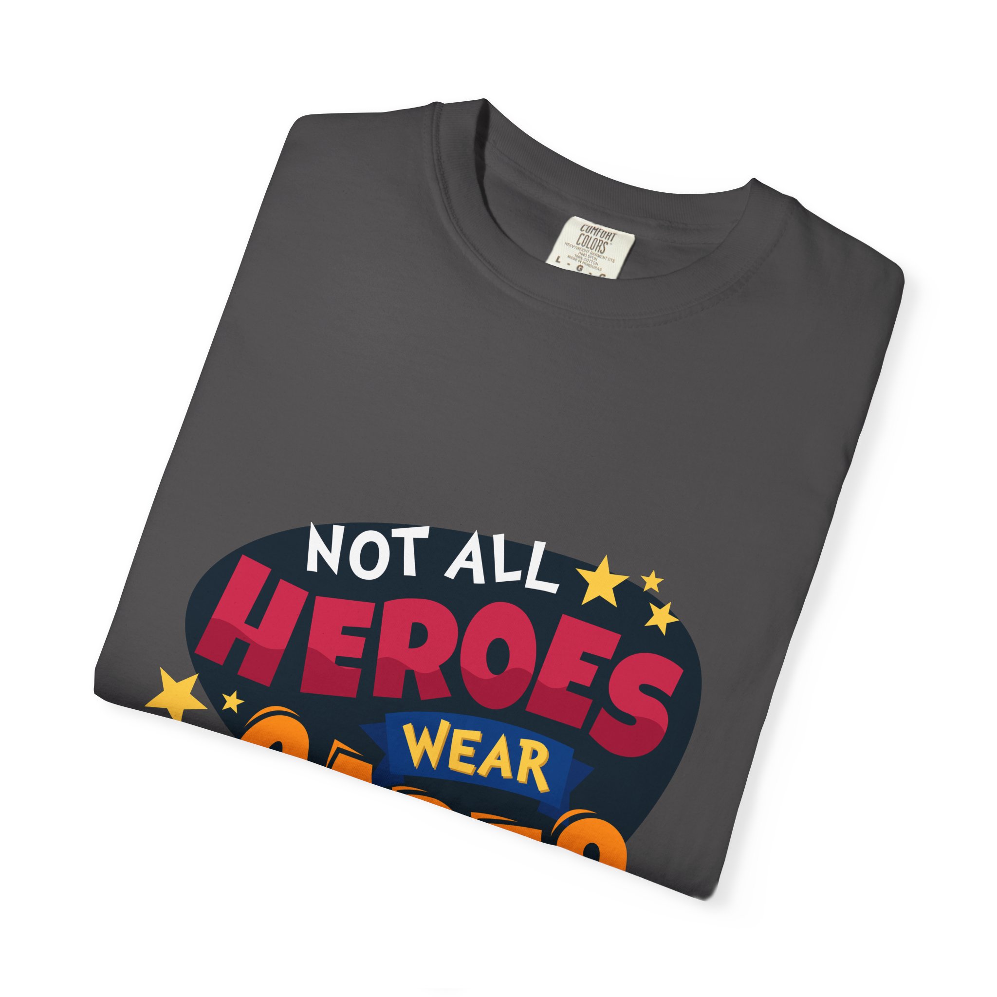Heroic Message T-shirt for Everyday Wear, Unisex Gift, Casual Style, Great for Superhero Fans Tee. - Image 34