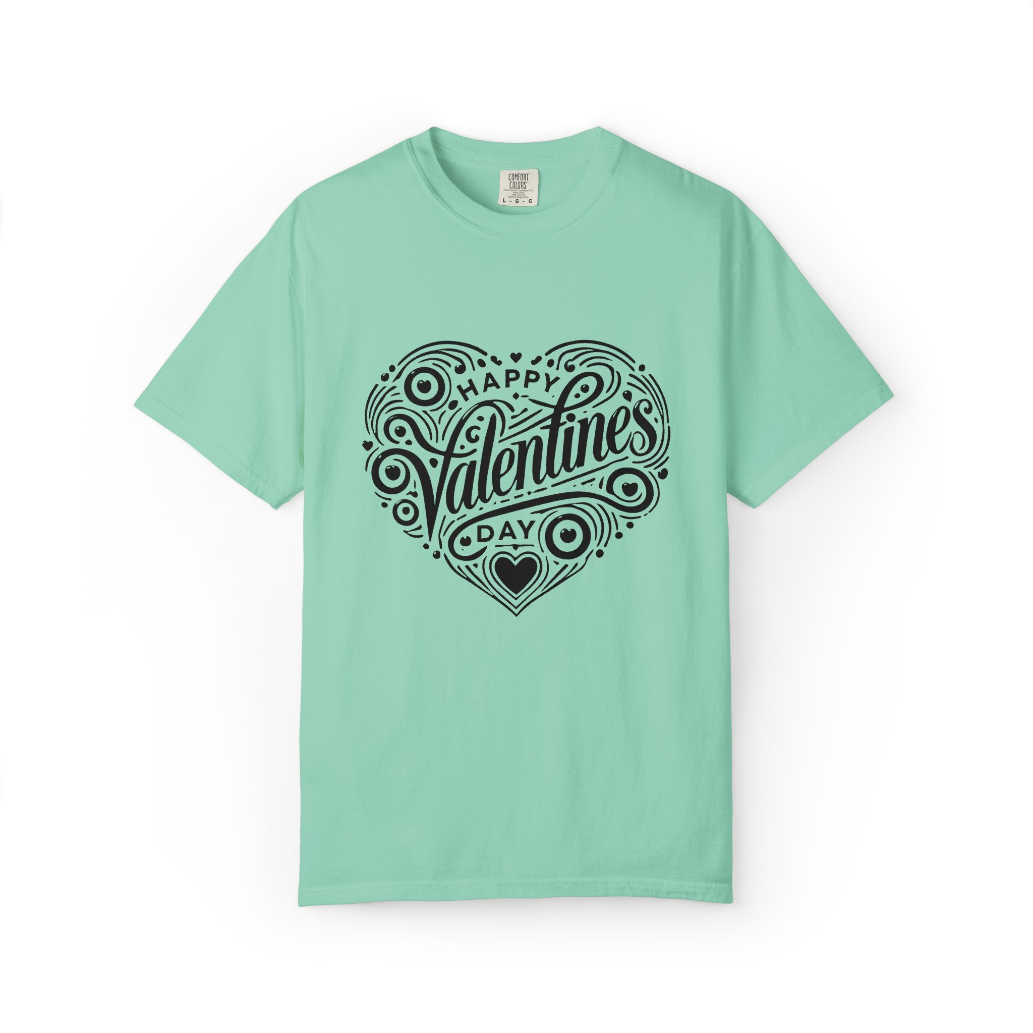 Valentine's Day Heart T-Shirt, Unisex Gift for Couples, Cute Love Tee, Casual Wear, Romantic Apparel. - Image 25