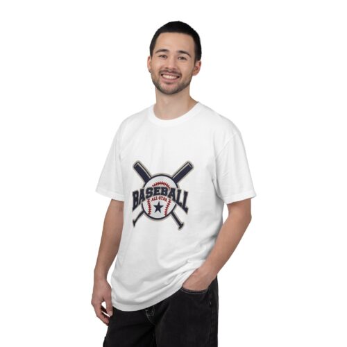 Baseball All-Star Unisex T-Shirt, Casual Sports Tee, Gift for Baseball Lovers, Summer Wear, Youth and Adult Sizes. - Image 3