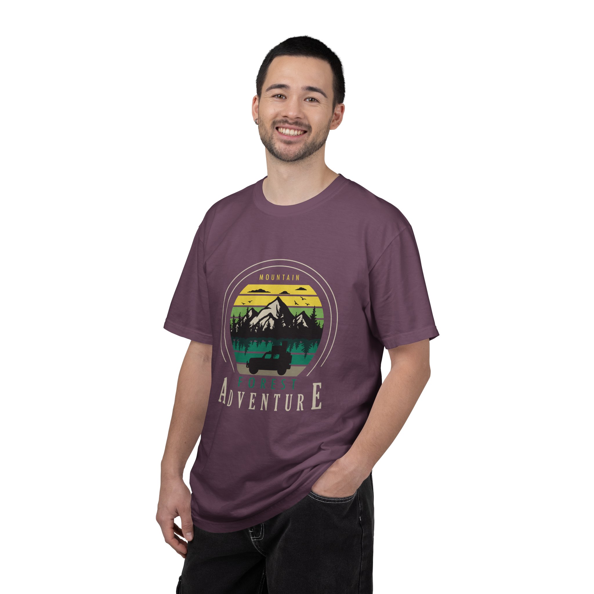 Adventure Forest Unisex T-shirt, Nature Lover Shirt, Travel Tee, Outdoor Apparel, Gift for Hikers, Casual Wear. - Image 11