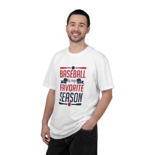 Baseball Season Unisex T-Shirt, Sports Fan Tee, Summer Baseball Shirt, Gift for Baseball Lovers, Fun Sports Apparel, Unisex Casual Wear. - Image 3