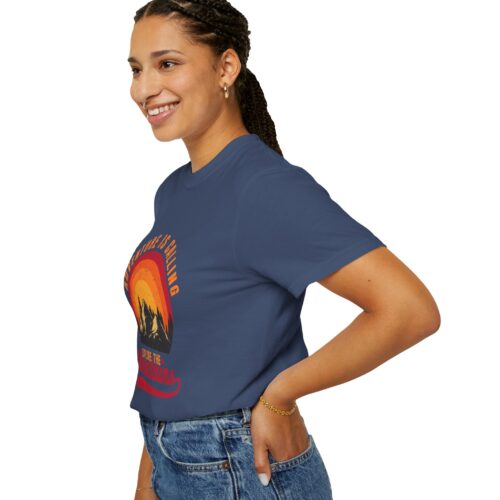 Adventure Awaits Unisex T-Shirt, Outdoor Apparel, Nature Lover Gift, Hiking Tee, Travel Shirt, Adventure Is Calling. - Image 38