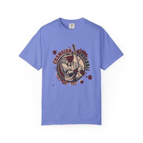 Championship Baseball T-Shirt for Sports Lovers, Unisex Garment-Dyed Tee for Athletes, Perfect Gift for Baseball Fans, Casual Wear. - Image 25