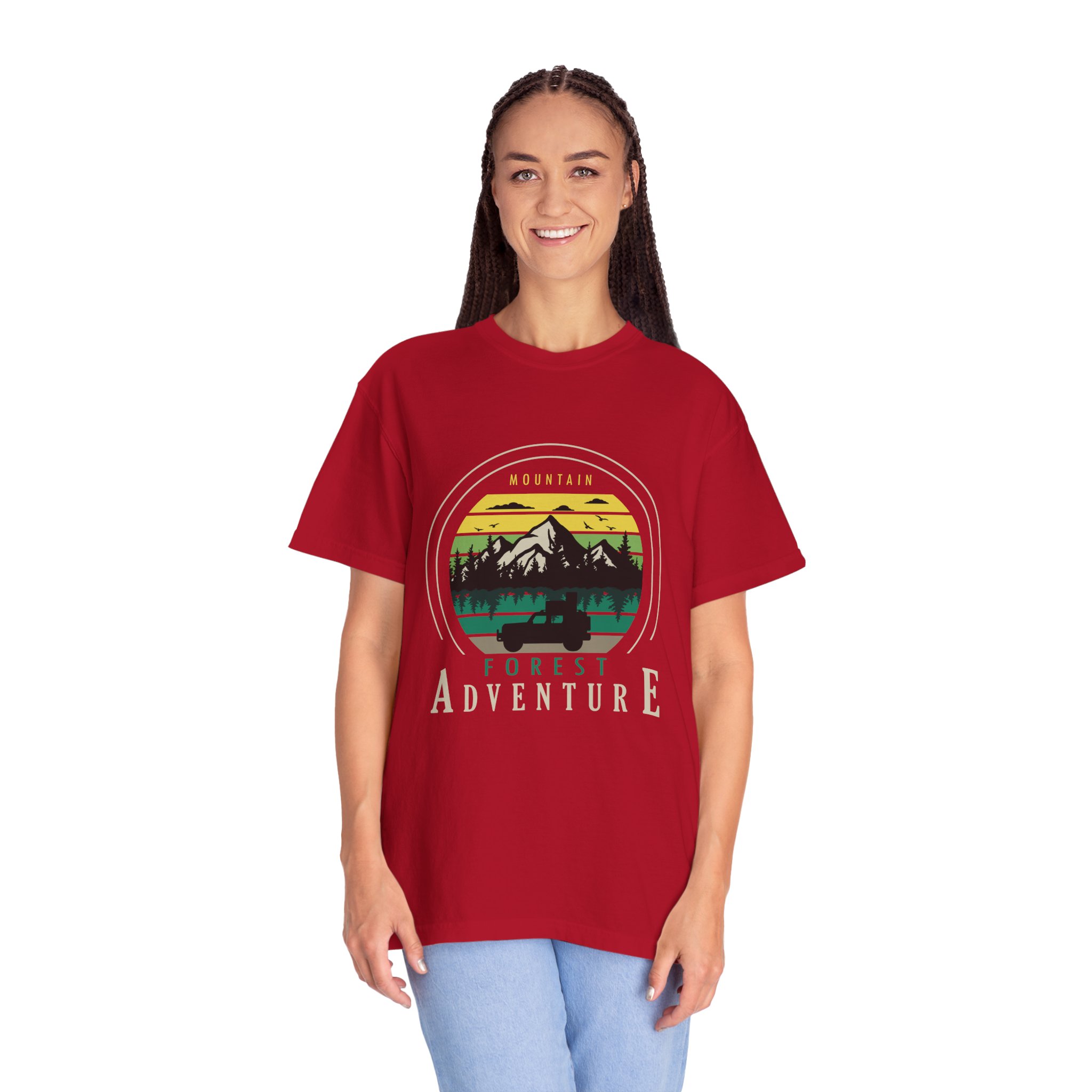 Adventure Forest Unisex T-shirt, Nature Lover Shirt, Travel Tee, Outdoor Apparel, Gift for Hikers, Casual Wear. - Image 20
