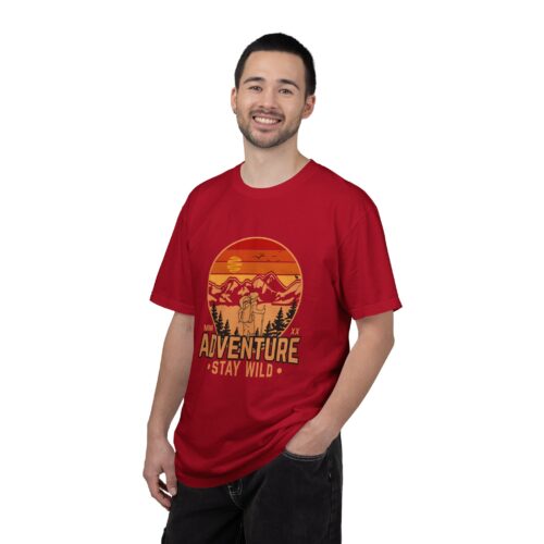 Adventure Graphic T-Shirt | Stay Wild Tee for Nature Lovers | Unisex Casual Wear, Camping Gift, Outdoor Enthusiast Apparel. - Image 11