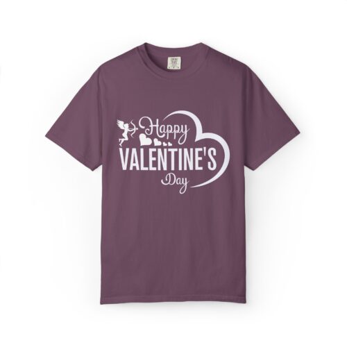 Unisex Garment-Dyed T-shirt for Valentine's Day, Cute Couple Shirt, Love-themed Tee, Perfect Gift, Holiday Apparel. - Image 25
