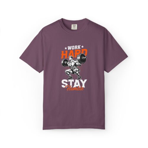 Work Hard Stay Humble T-Shirt | Fitness Lifestyle Tee, Casual Wear, Gift for Gym Lovers, Motivational Tee, Unisex Apparel. - Image 29