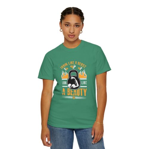 Beast & Beauty Gym T-shirt, Motivational Workout Shirt, Fitness Apparel, Gift for Gym Lovers, Unisex Tee. - Image 29