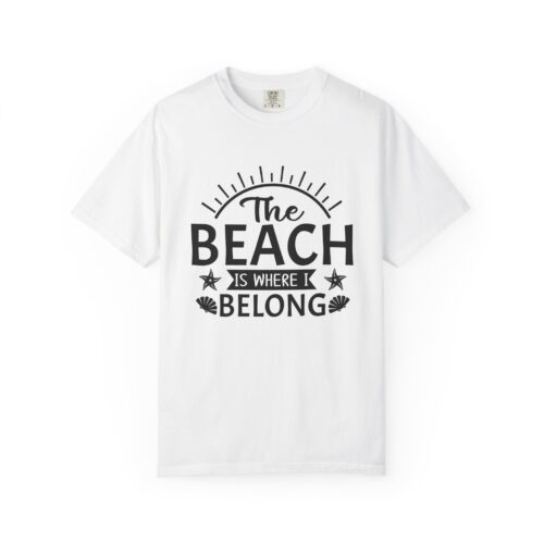 Beach Lover's Unisex T-Shirt, Summer Vibes Shirt, Casual Beachwear, Vacation Tee, Gift for Beach Enthusiasts, Coastal Celebration Apparel. - Image 9