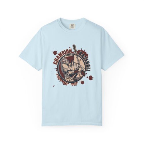 Championship Baseball T-Shirt for Sports Lovers, Unisex Garment-Dyed Tee for Athletes, Perfect Gift for Baseball Fans, Casual Wear. - Image 41