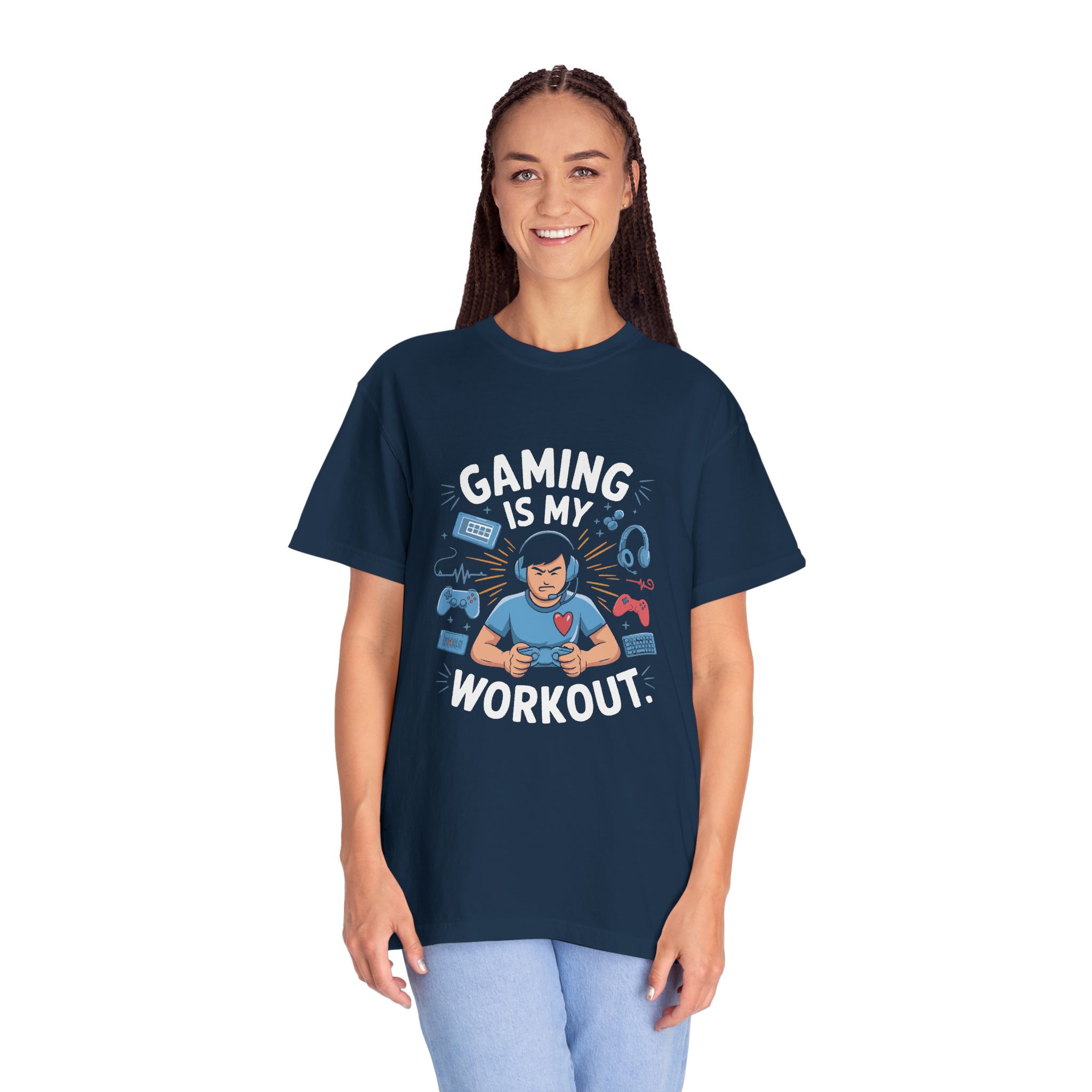 Gaming Workout Unisex T-shirt. - Image 28