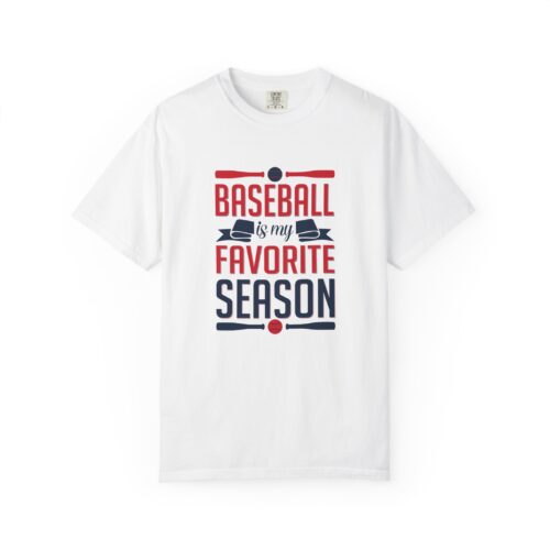 Baseball Season Unisex T-Shirt, Sports Fan Tee, Summer Baseball Shirt, Gift for Baseball Lovers, Fun Sports Apparel, Unisex Casual Wear. - Image 1