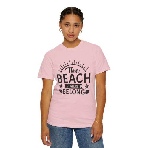Beach Lover's Unisex T-Shirt, Summer Vibes Shirt, Casual Beachwear, Vacation Tee, Gift for Beach Enthusiasts, Coastal Celebration Apparel. - Image 5