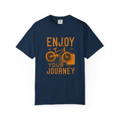 Adventure-Inspired Unisex T-Shirt, Enjoy Your Journey Tee, Cycling Gift, Travel Tee, Summer Casual Wear, Bike Lover Shirt. - Image 33