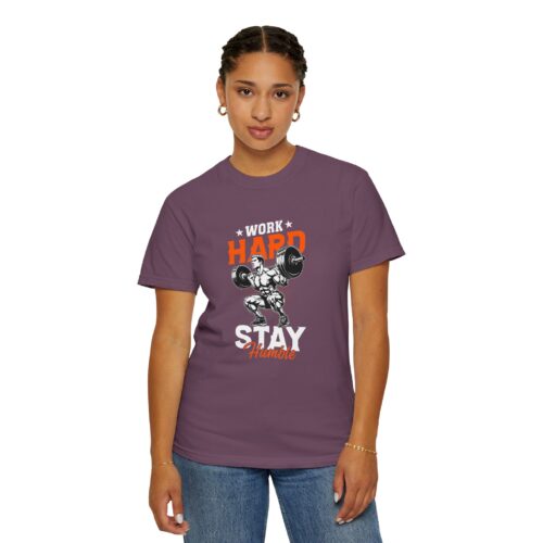 Work Hard Stay Humble T-Shirt | Fitness Lifestyle Tee, Casual Wear, Gift for Gym Lovers, Motivational Tee, Unisex Apparel. - Image 32