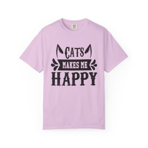 Cats Make Me Happy Unisex T-Shirt, Cat Lover Gift, Funny Tee, Animal Lovers Apparel, Gift for Her. - Image 17
