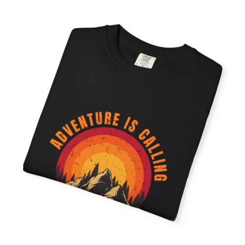 Adventure Awaits Unisex T-Shirt, Outdoor Apparel, Nature Lover Gift, Hiking Tee, Travel Shirt, Adventure Is Calling. - Image 10