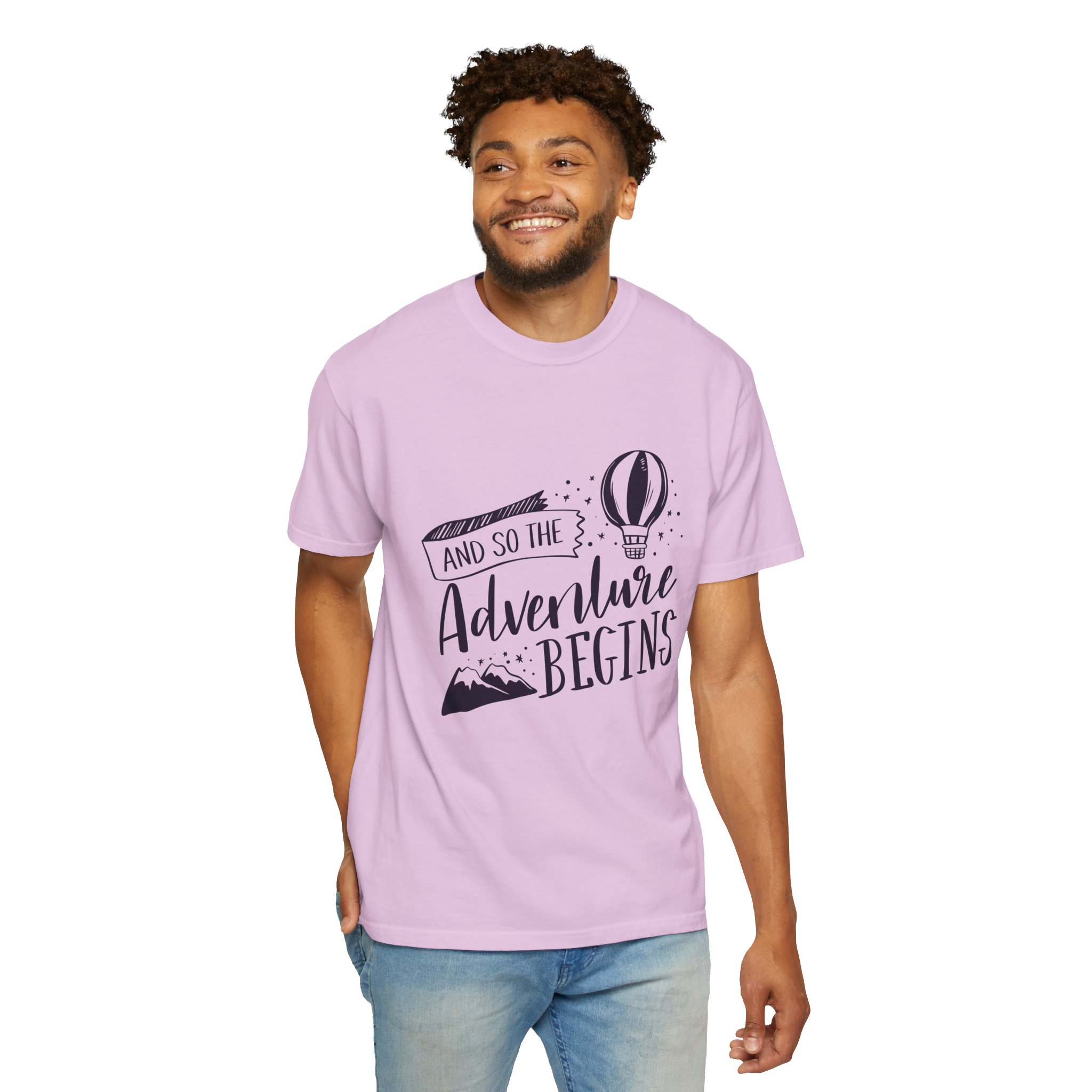 Adventure Begins Unisex T-Shirt, Travel Tee, Gift for Wanderlust, Adventure Apparel, Casual Wear, Explorer Top. - Image 23