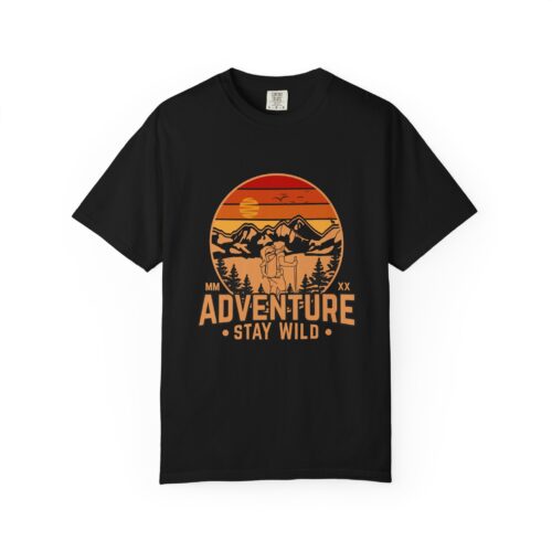 Adventure Graphic T-Shirt | Stay Wild Tee for Nature Lovers | Unisex Casual Wear, Camping Gift, Outdoor Enthusiast Apparel. - Image 25
