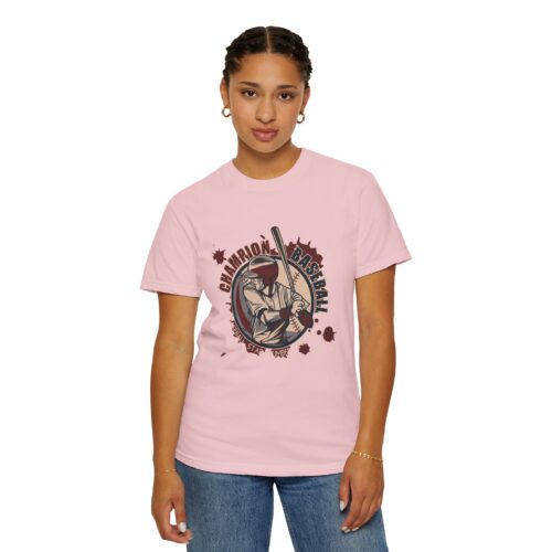 Championship Baseball T-Shirt for Sports Lovers, Unisex Garment-Dyed Tee for Athletes, Perfect Gift for Baseball Fans, Casual Wear. - Image 53