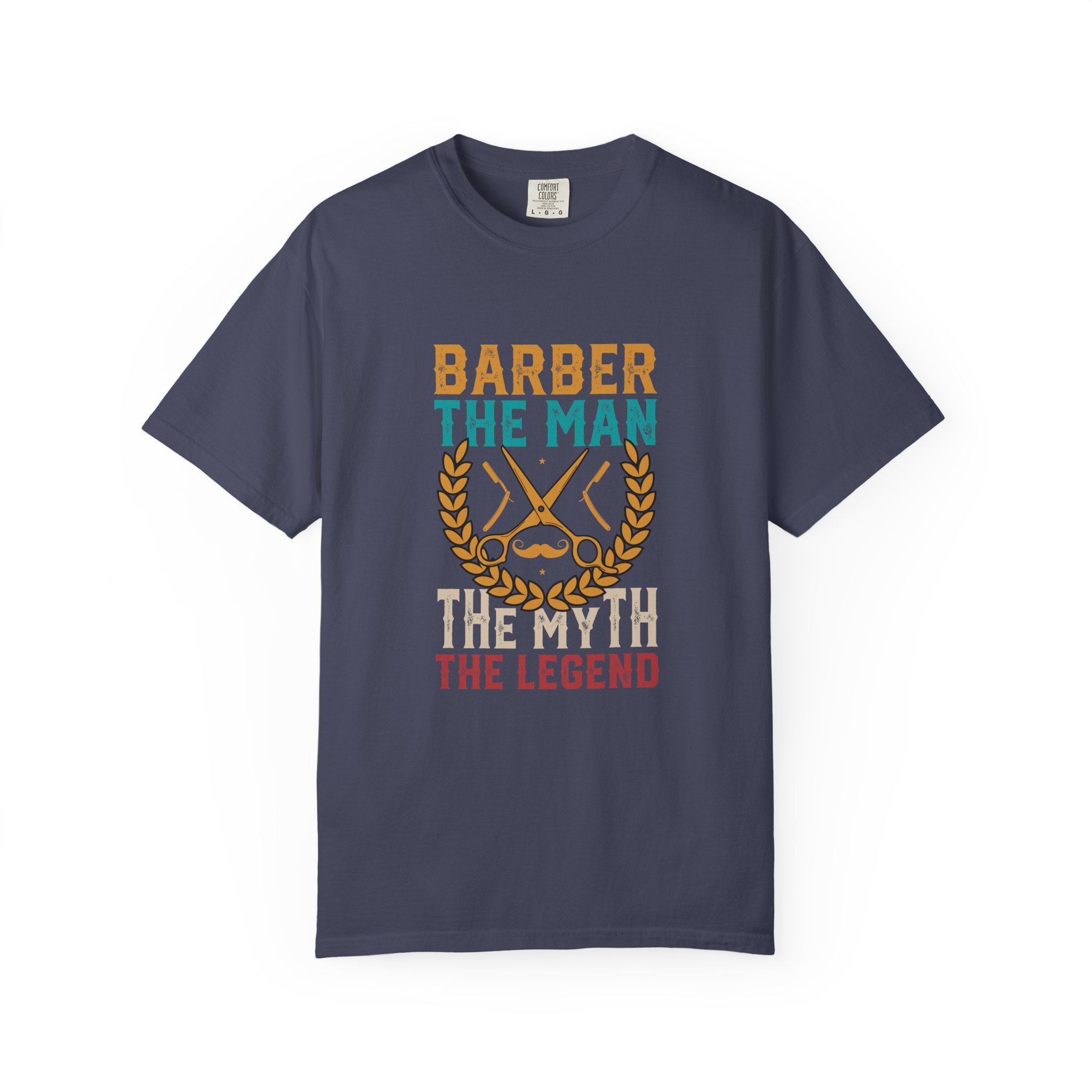 Barber Legend T-Shirt: Unisex Garment-Dyed Tee for Barbers, Father's Day Gift, Casual Wear, Barber Shop Apparel, Unique Gift Idea. - Image 33