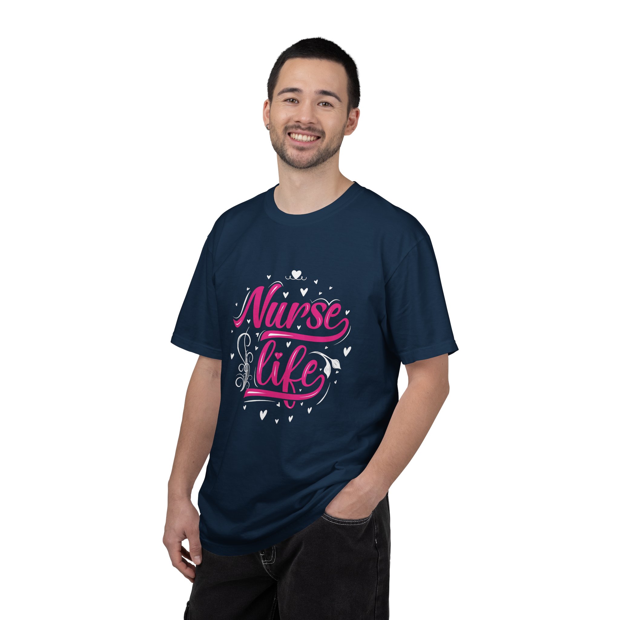 Nurse Life T-Shirt – Perfect Gift for Healthcare Heroes, Comfortable Cotton Tee, Casual Wear, Nursing Appreciation. - Image 3