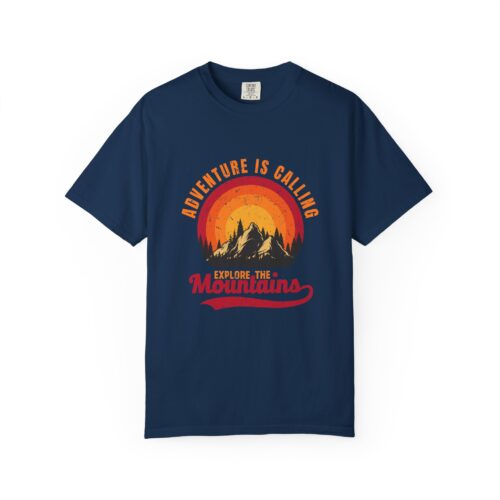 Adventure Awaits Unisex T-Shirt, Outdoor Apparel, Nature Lover Gift, Hiking Tee, Travel Shirt, Adventure Is Calling. - Image 41