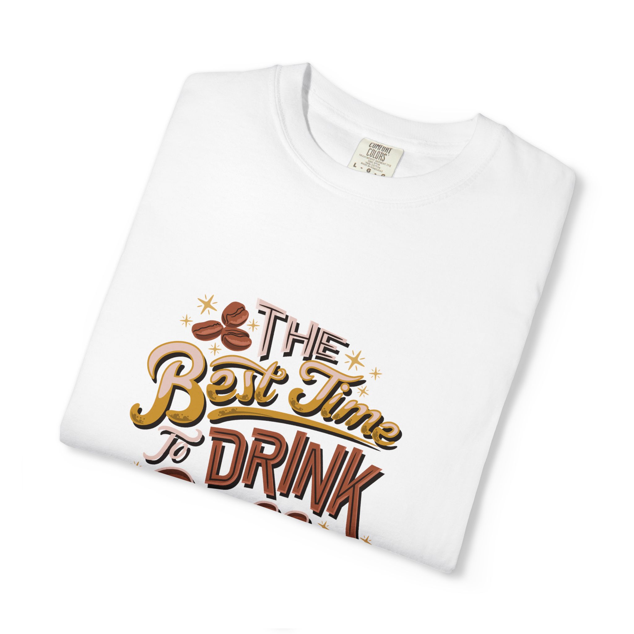 Coffee Lovers Unisex Garment-Dyed T-Shirt | Perfect Gift for Baristas, Coffee Enthusiasts, Casual Wear, Unique Coffee Shirt - Image 10