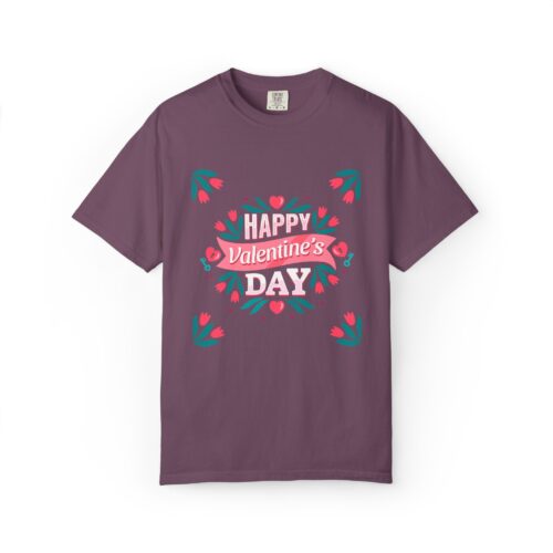 Unisex Valentine’s Day T-shirt, Cute Floral Graphic Tee, Gift for Him or Her, Casual Wear, Trendy Love Shirt. - Image 17