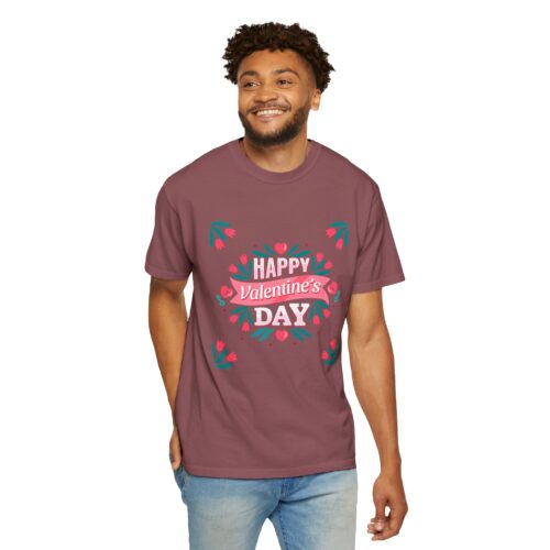 Unisex Valentine’s Day T-shirt, Cute Floral Graphic Tee, Gift for Him or Her, Casual Wear, Trendy Love Shirt. - Image 31