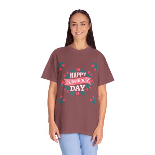 Unisex Valentine’s Day T-shirt, Cute Floral Graphic Tee, Gift for Him or Her, Casual Wear, Trendy Love Shirt. - Image 28