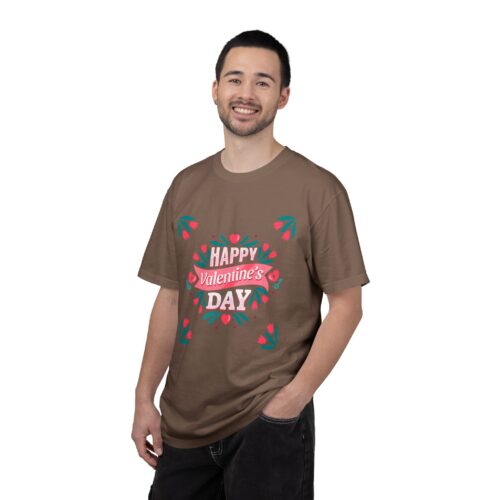 Unisex Valentine’s Day T-shirt, Cute Floral Graphic Tee, Gift for Him or Her, Casual Wear, Trendy Love Shirt. - Image 35