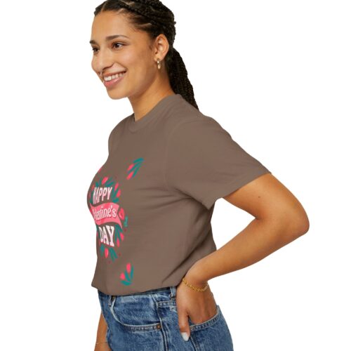 Unisex Valentine’s Day T-shirt, Cute Floral Graphic Tee, Gift for Him or Her, Casual Wear, Trendy Love Shirt. - Image 38