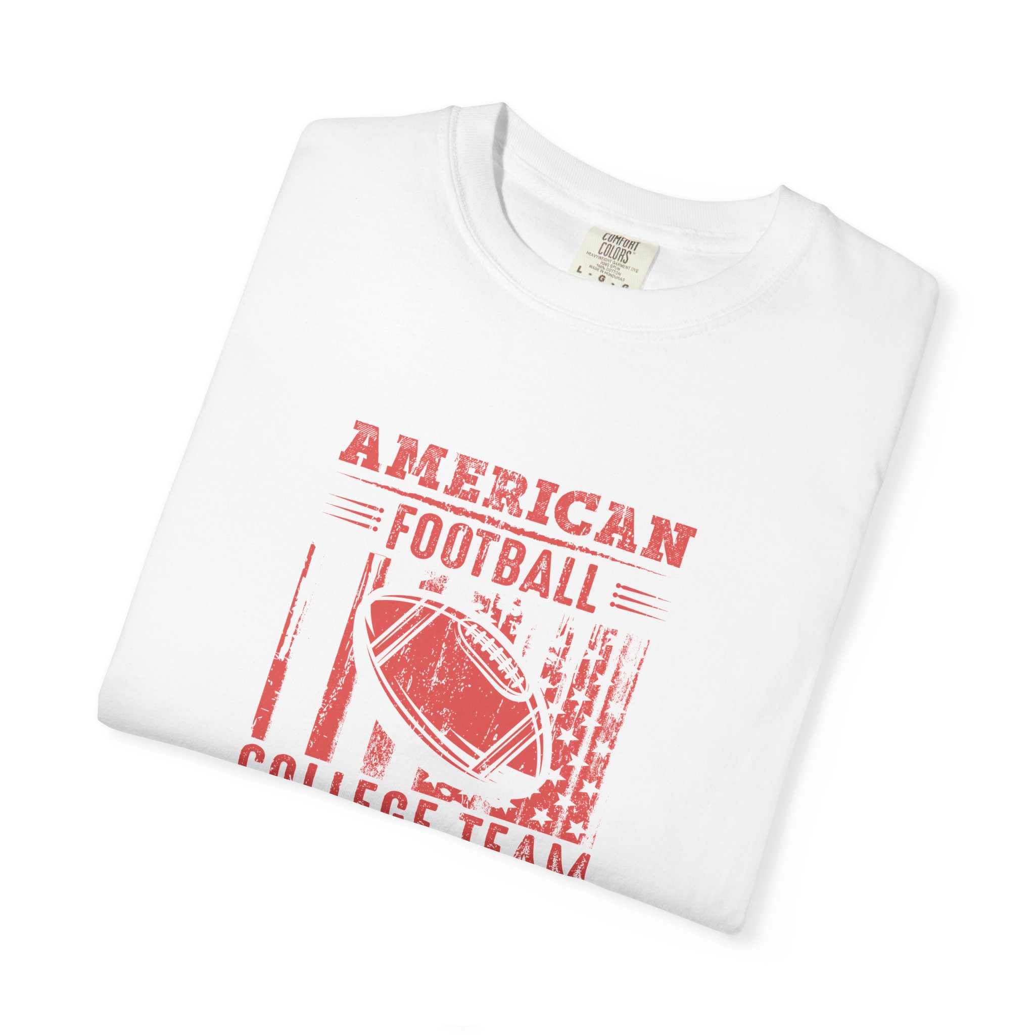 American Football College Team Unisex T-Shirt, Sporty Tee, Casual Wear, Game Day Outfit, Gift for Sports Lovers. - Image 18