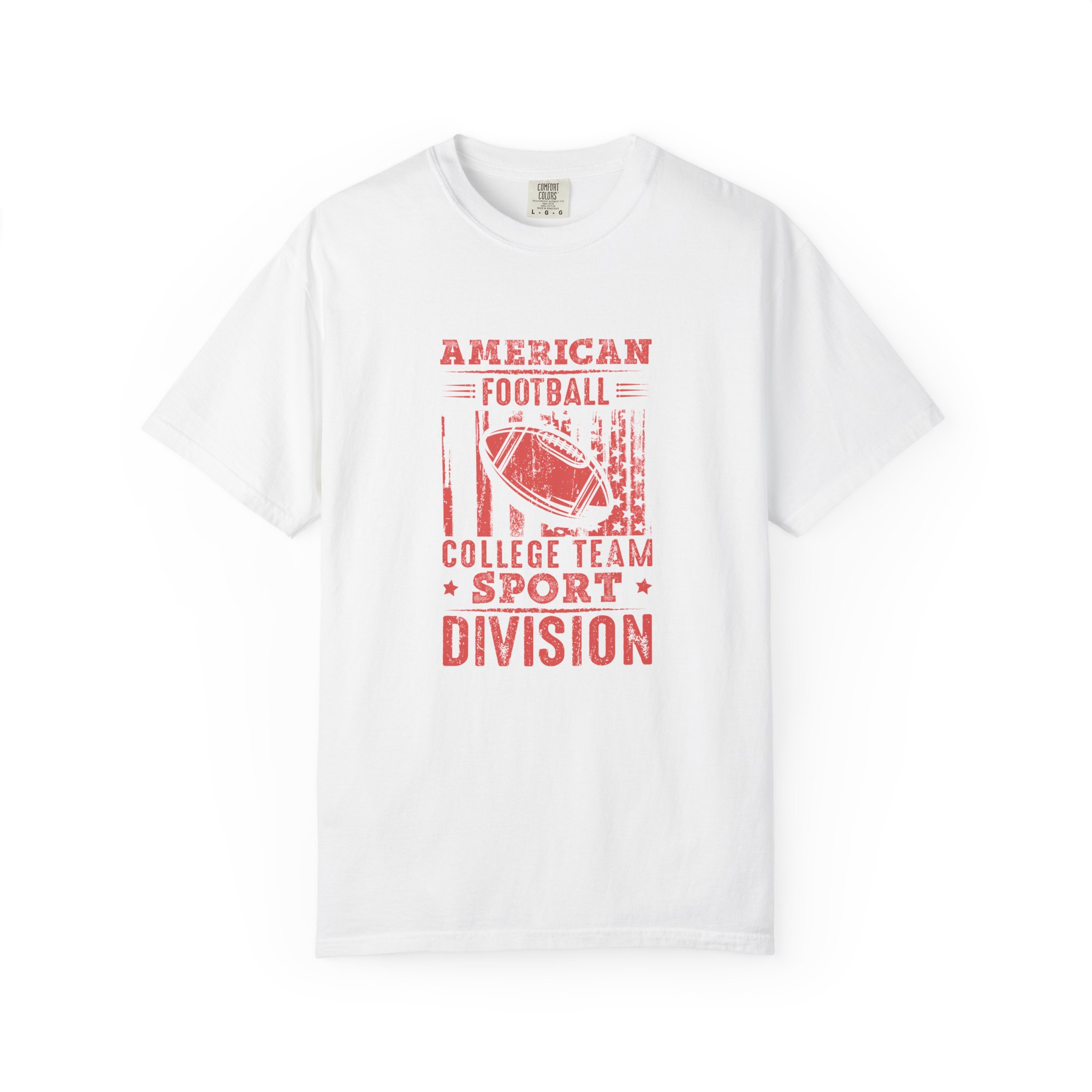 American Football College Team Unisex T-Shirt, Sporty Tee, Casual Wear, Game Day Outfit, Gift for Sports Lovers. - Image 17