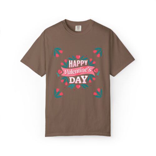 Unisex Valentine’s Day T-shirt, Cute Floral Graphic Tee, Gift for Him or Her, Casual Wear, Trendy Love Shirt. - Image 33