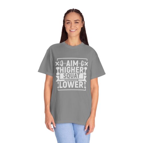 Fitness Motivational T-Shirt, Gym Tee for Active Lifestyle, Workout Apparel, Gift for Fitness Enthusiasts, Exercise Outfit, Squat Humor Tee. - Image 12