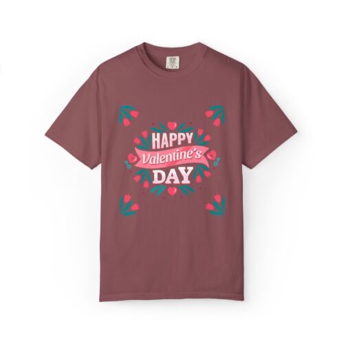 Unisex Valentine’s Day T-shirt, Cute Floral Graphic Tee, Gift for Him or Her, Casual Wear, Trendy Love Shirt. - Image 25