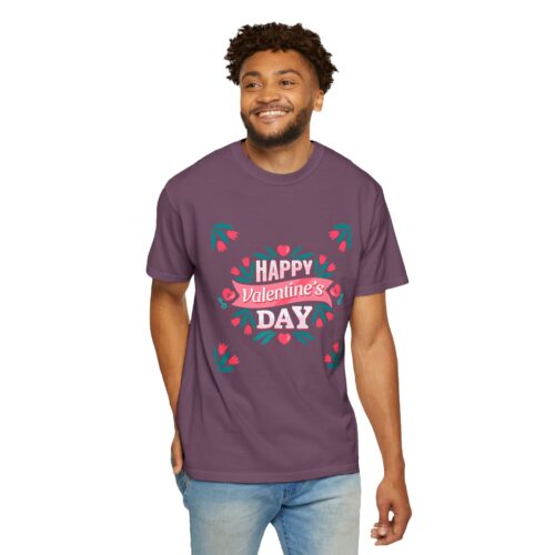 Unisex Valentine’s Day T-shirt, Cute Floral Graphic Tee, Gift for Him or Her, Casual Wear, Trendy Love Shirt. - Image 23
