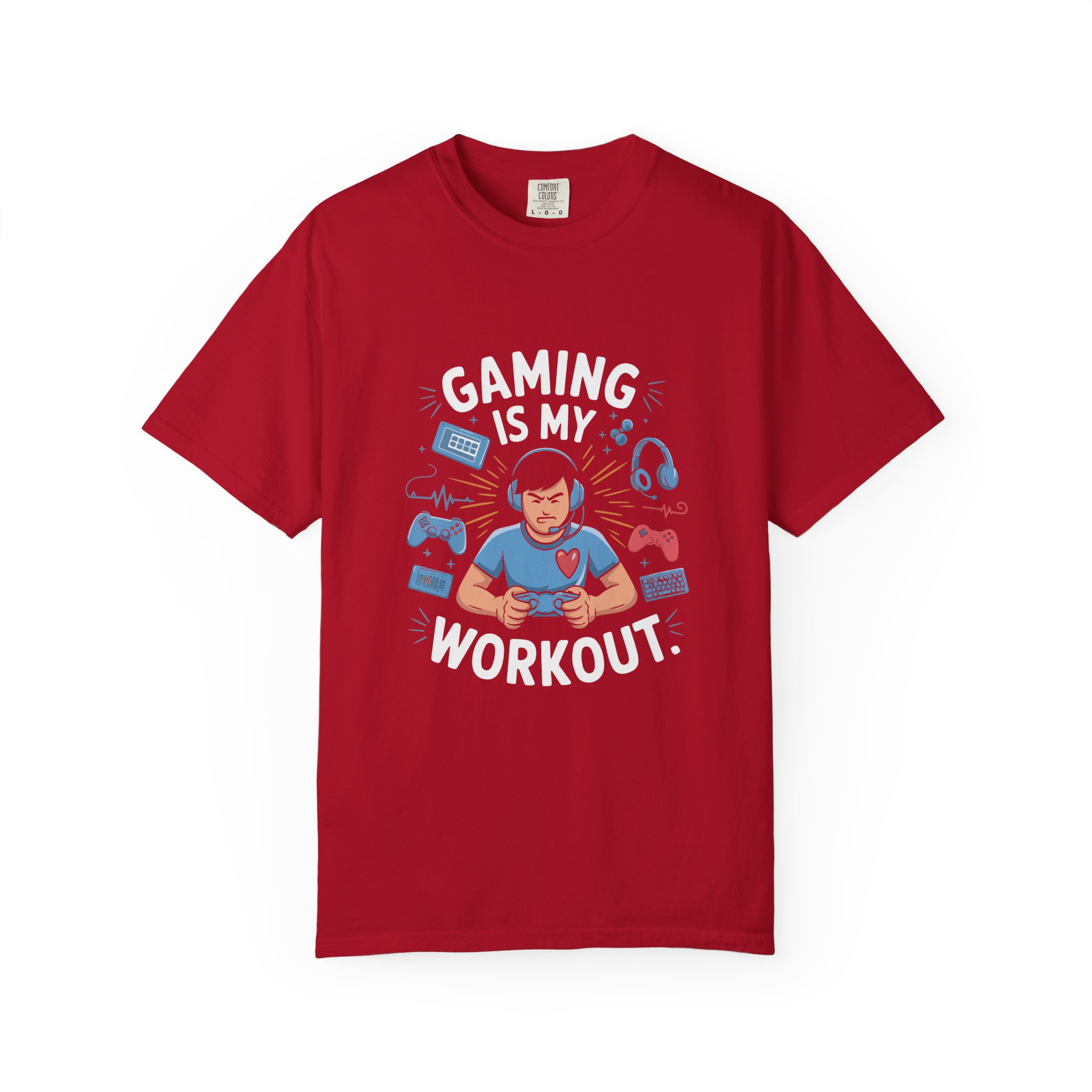 Gaming Workout Unisex T-shirt. - Image 17