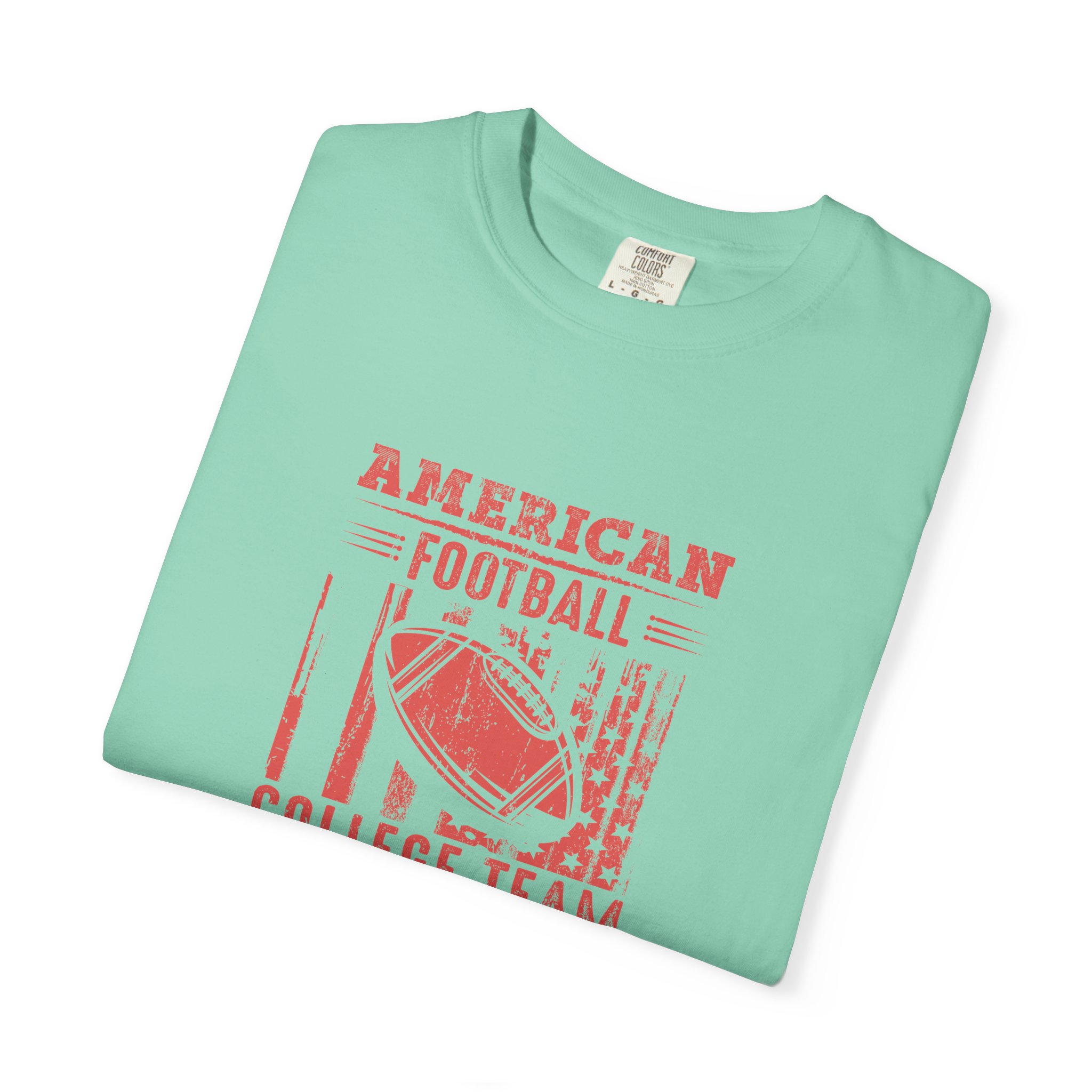 American Football College Team Unisex T-Shirt, Sporty Tee, Casual Wear, Game Day Outfit, Gift for Sports Lovers. - Image 42