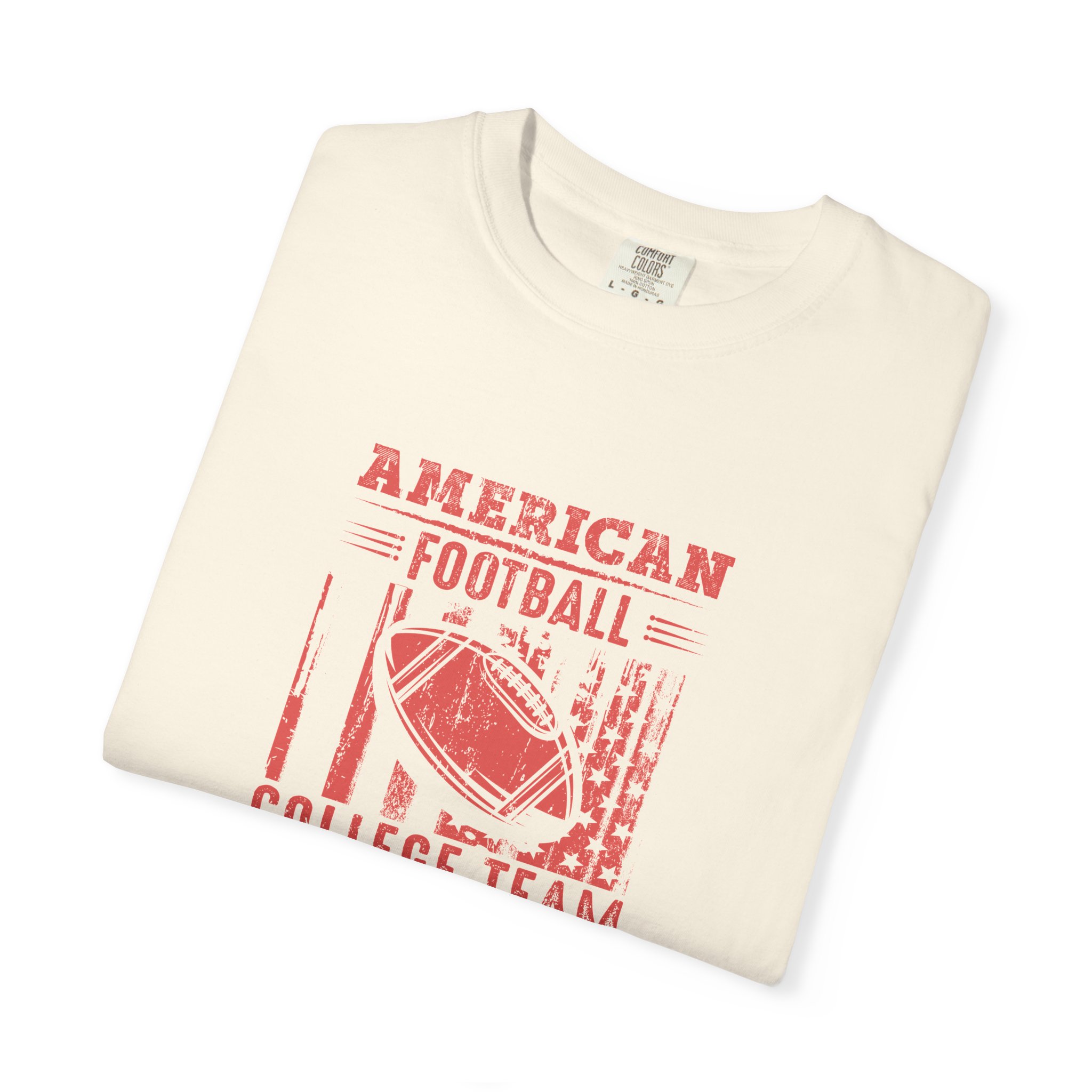 American Football College Team Unisex T-Shirt, Sporty Tee, Casual Wear, Game Day Outfit, Gift for Sports Lovers. - Image 34