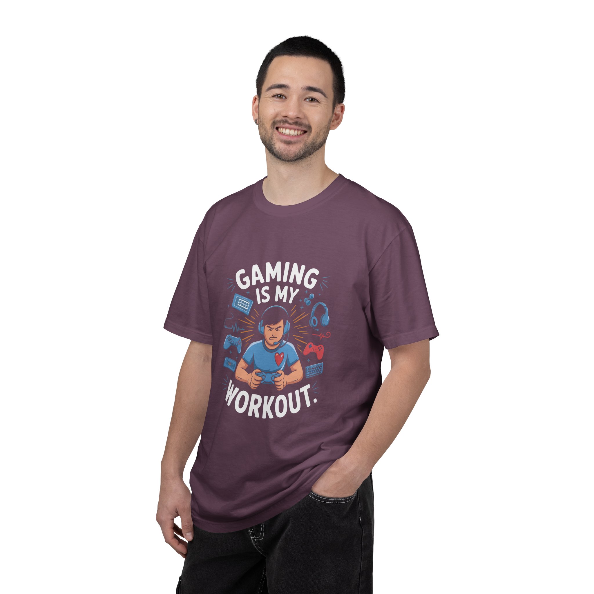 Gaming Workout Unisex T-shirt. - Image 11