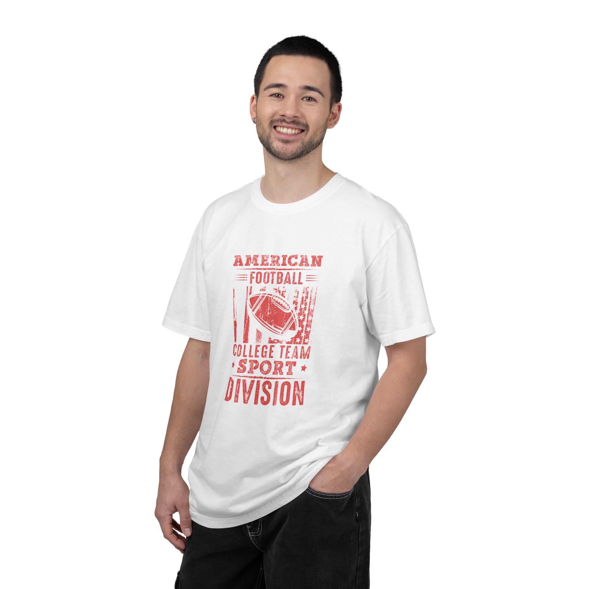 American Football College Team Unisex T-Shirt, Sporty Tee, Casual Wear, Game Day Outfit, Gift for Sports Lovers. - Image 19
