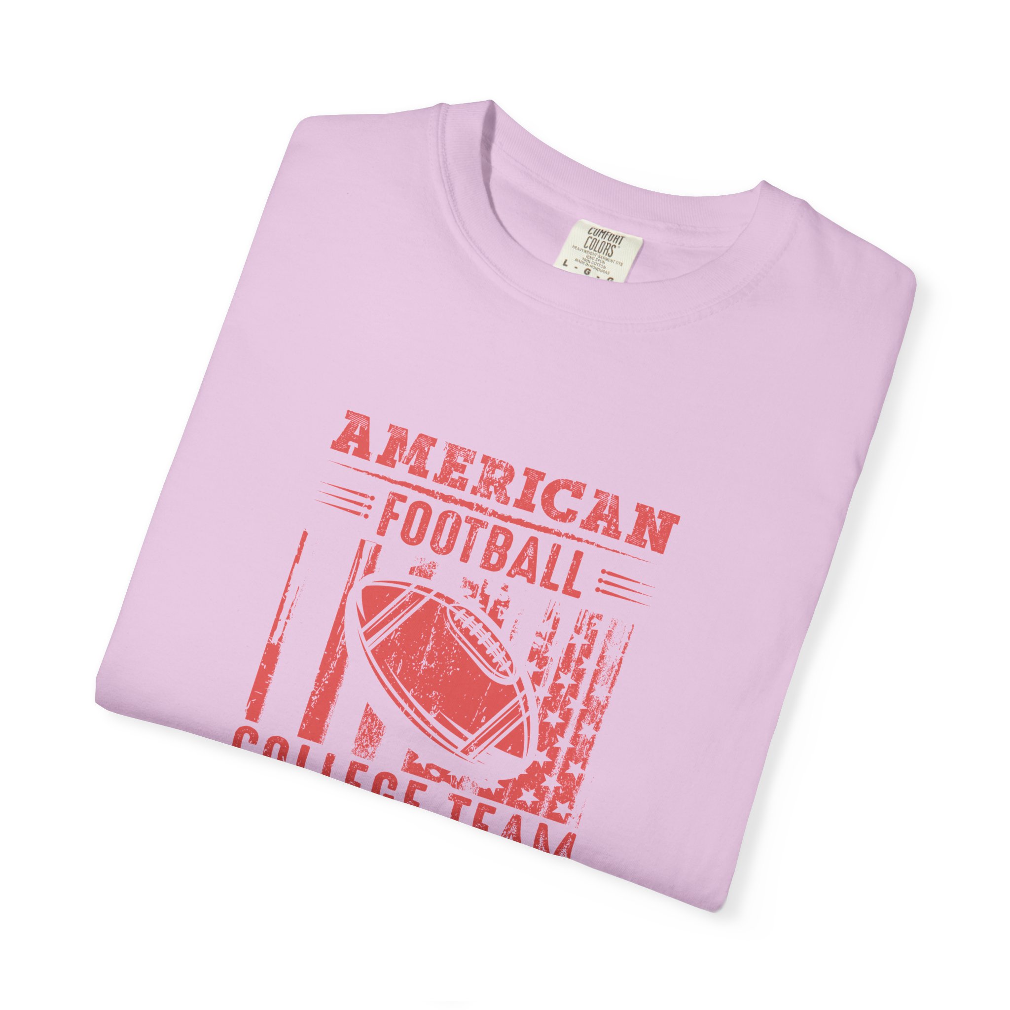 American Football College Team Unisex T-Shirt, Sporty Tee, Casual Wear, Game Day Outfit, Gift for Sports Lovers. - Image 26
