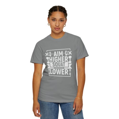 Fitness Motivational T-Shirt, Gym Tee for Active Lifestyle, Workout Apparel, Gift for Fitness Enthusiasts, Exercise Outfit, Squat Humor Tee. - Image 13