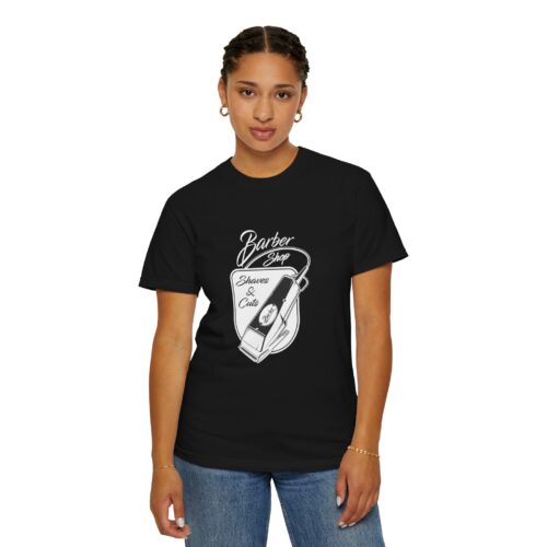 Vintage Barber Shop Unisex T-Shirt, Casual Wear, Gift for Barbers, Men's Fashion, Cool Graphic Tee. - Image 5