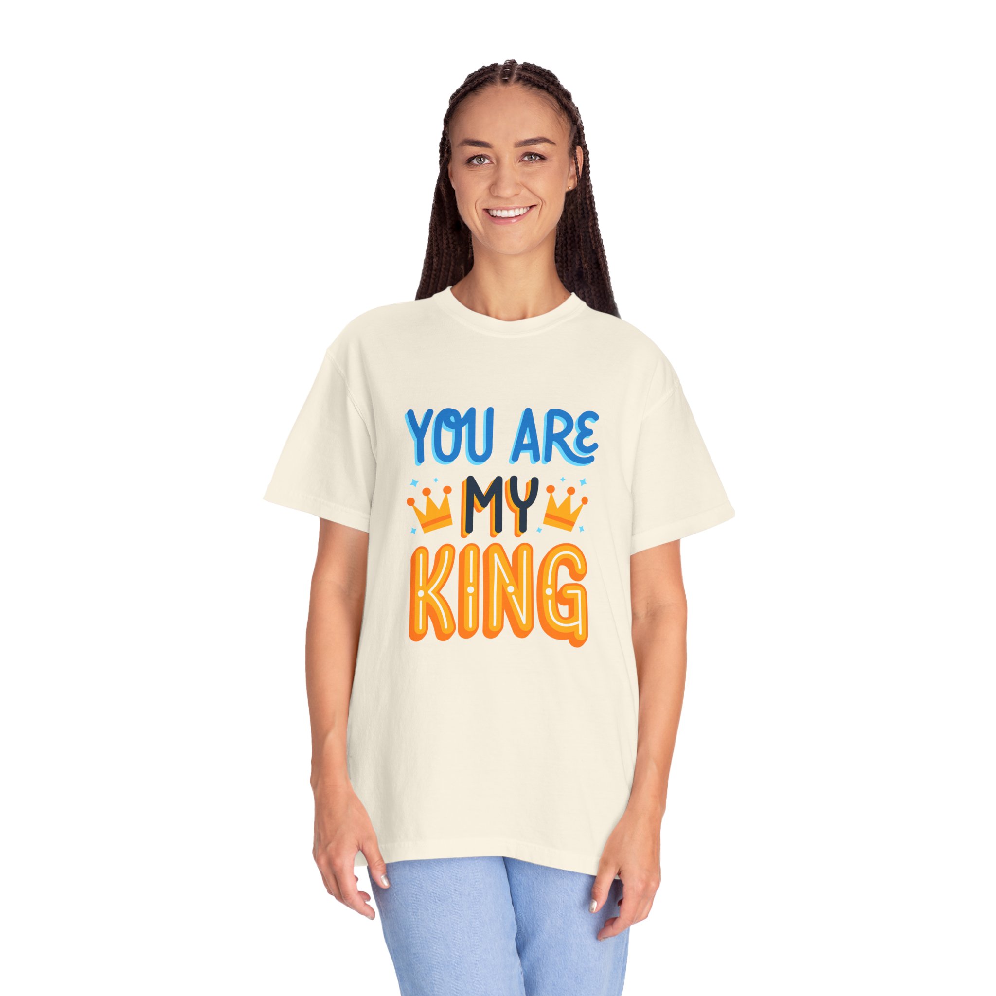 Unisex King T-Shirt - You Are My King Tee for Birthdays, Anniversaries, Gifts, Funny Casual Wear, Apparel. - Image 12